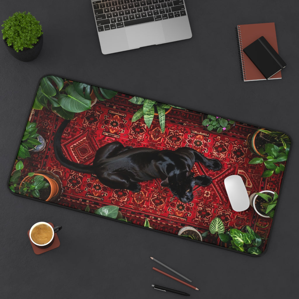 Panther on Persian Rug